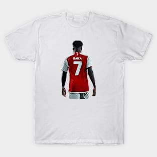 Back turned Bukayo Saka T-Shirt